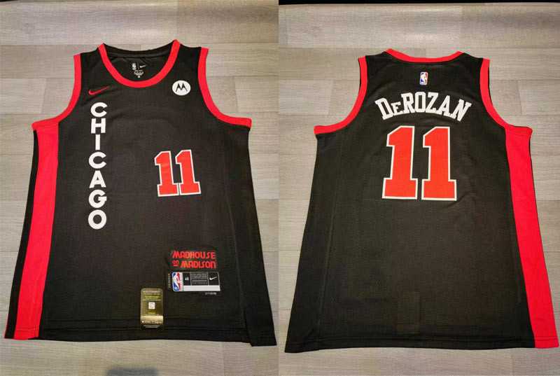 Bulls 11 Demar Derozan Black Nike 2023-24 City Edition Swingman Jersey,We sell and wholesale Bulls 11 Demar Derozan Black Nike 2023-24 City Edition Swingman Jersey on line form chian!